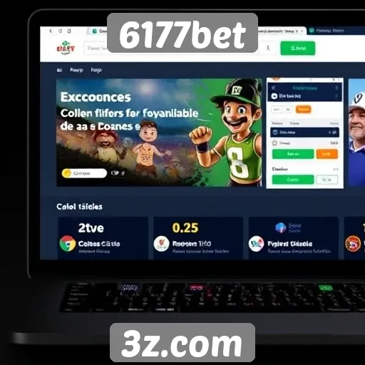 Novos recursos de usabilidade no site 6177bet